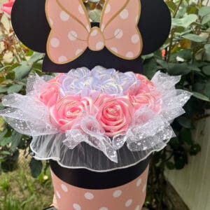 Minnie Glamour Rózsa Box 🎀🌸