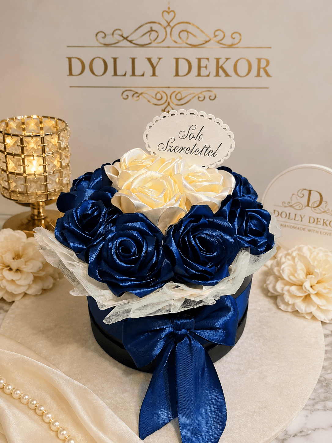 Royal Blue Rose Box 💙