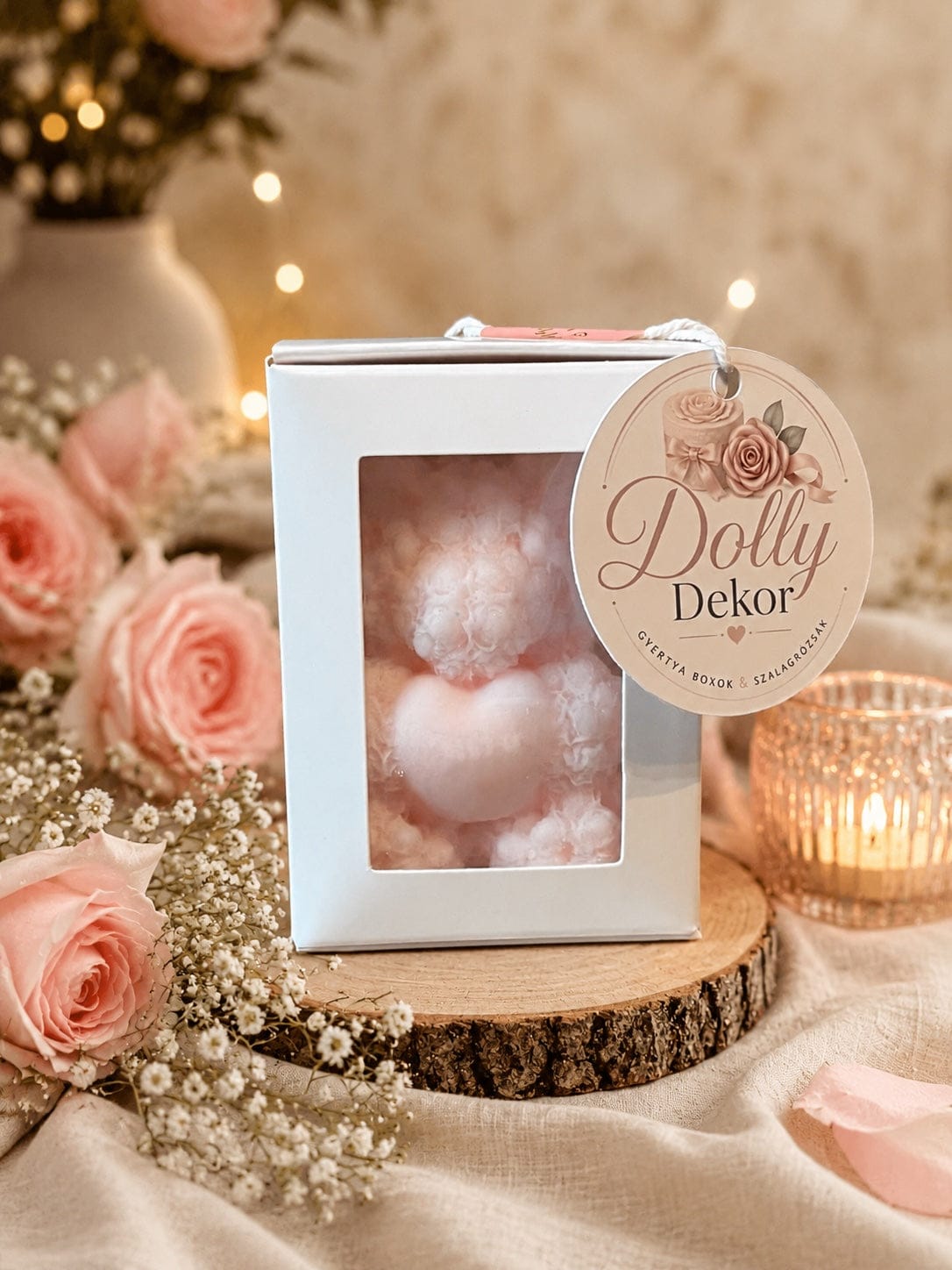 Rózsaszín Álommaci Box 🧸🌸