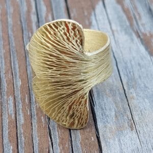 GINKGO BILOBA GYŰRŰ SÁRGARÉZBŐL
