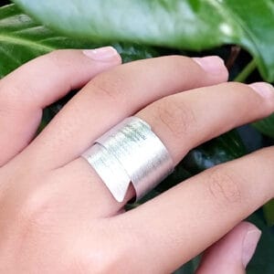 LETISZTULT DESIGN GYŰRŰ ALUMÍNIUMBÓL