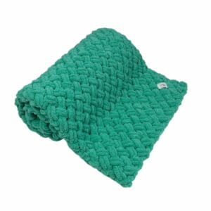 Pihe-puha hurkolt babatakaró, sötét menta