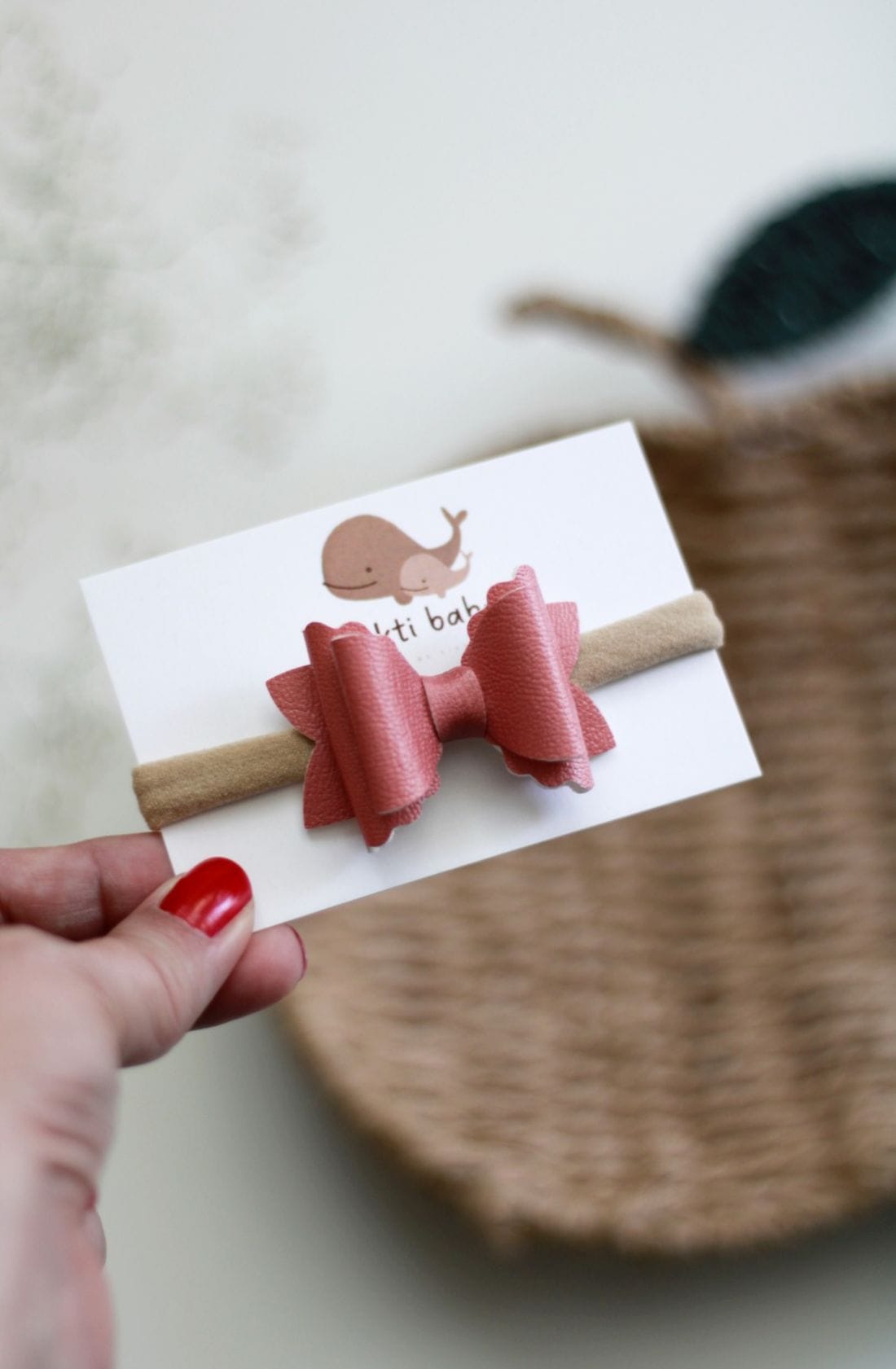 Dark rose vegán bőr elasztikus pánt mini