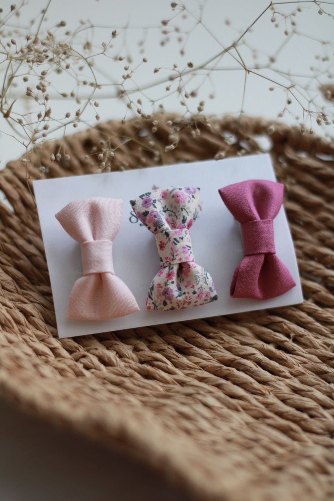 Mini pamut hajcsat szett – Petit garden
