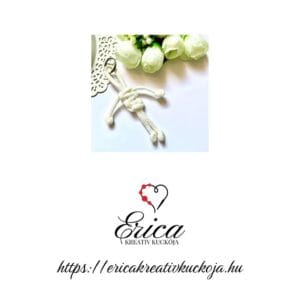 Vastag paracord ember formájú kulcstartó – Lila