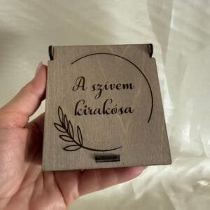 Szívem kirakósa puzzle dobozban