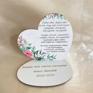 Talpas szív – búcsúajándék óvodai és bölcsődei ballagásra