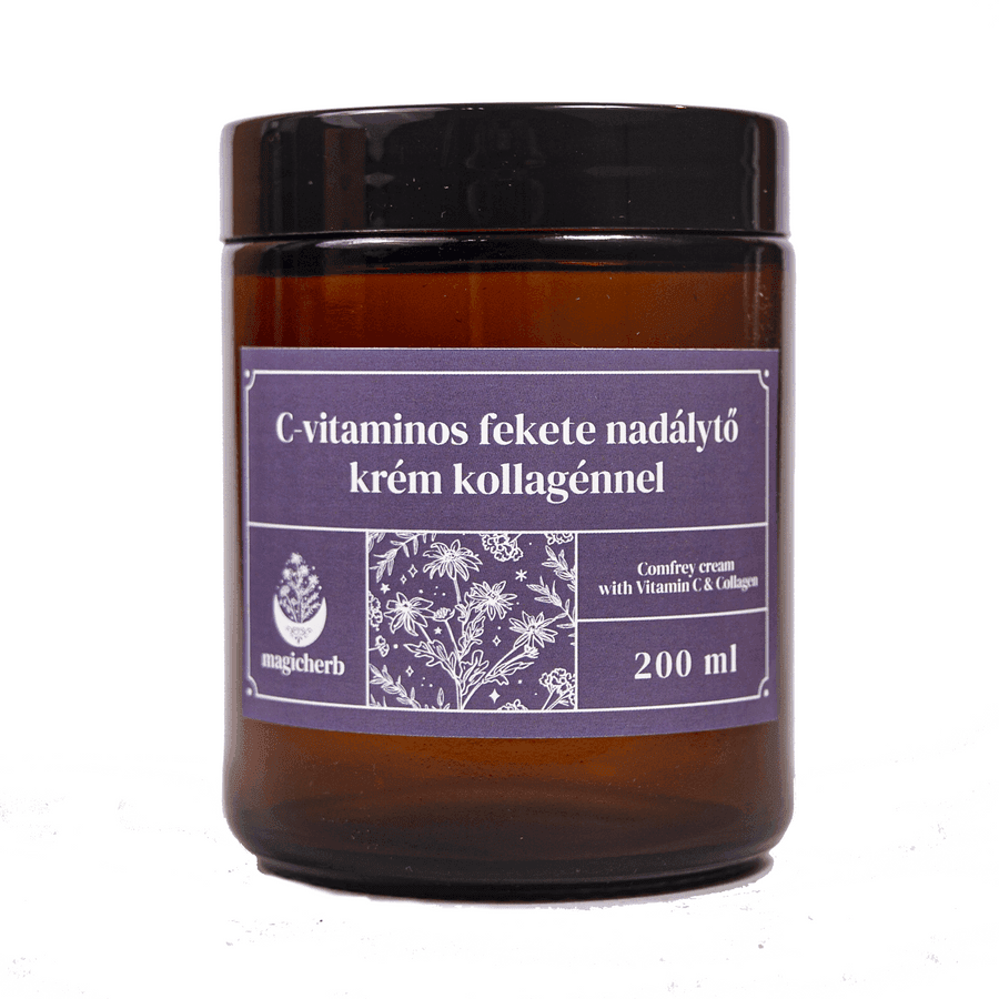 C vitaminos feketenadálytő krém kollagénnel (nagy kiszerelés)