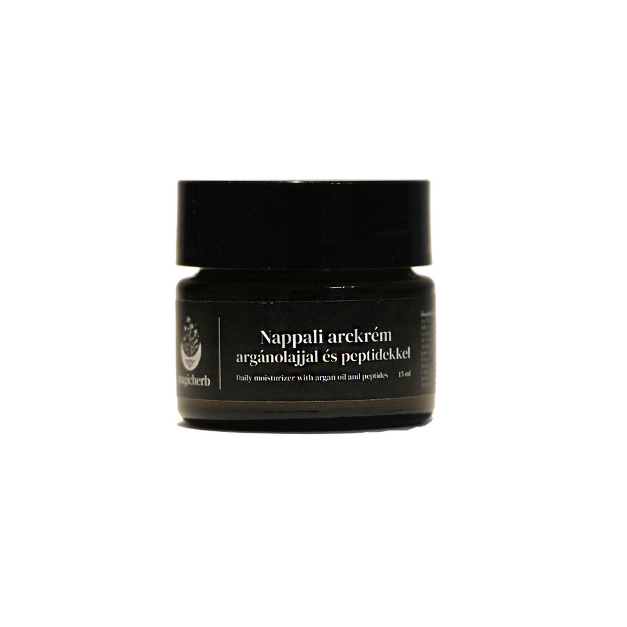 Tápláló nappali arckrém Argán olajjal és peptidekkel 15ml