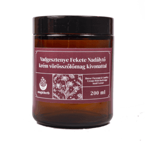 Vadgesztenye Feketenadálytő krém vörösszőlőmag kivonattal viszeres problémákra 200 ml