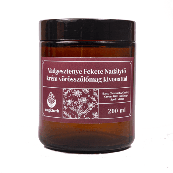 Vadgesztenye Feketenadálytő krém vörösszőlőmag kivonattal viszeres problémákra 200 ml