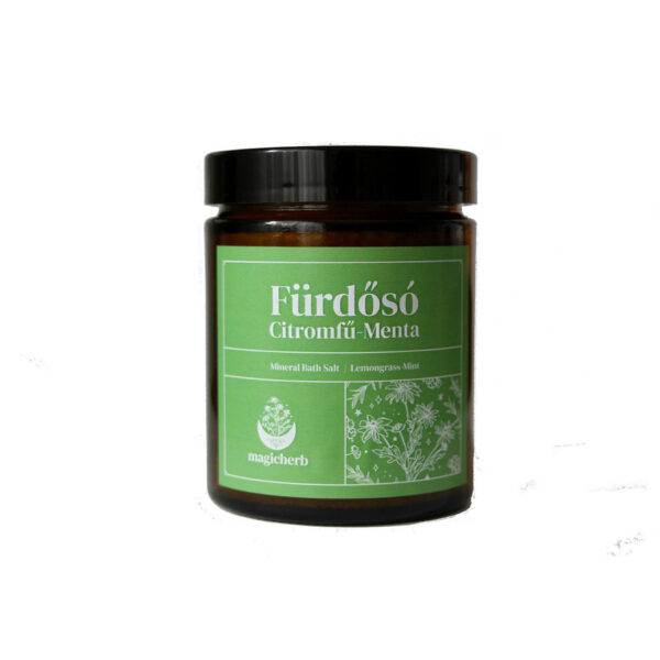 Fürdősó Citromfű-Menta 20% magnéziummal