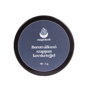 Borotválkozó szappan kecsketejjel zárható dobozban