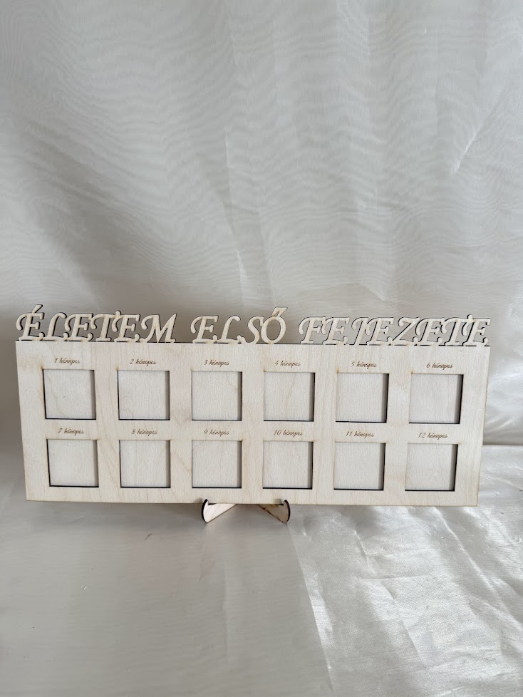 Életem első fejezete tábla