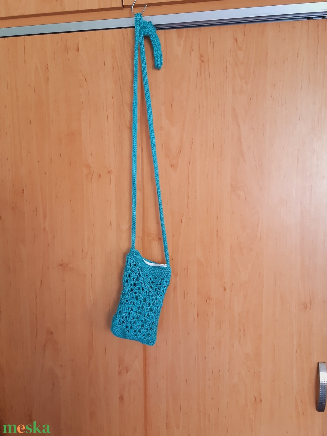 kézzel horgolt oldalttáska, crossbody