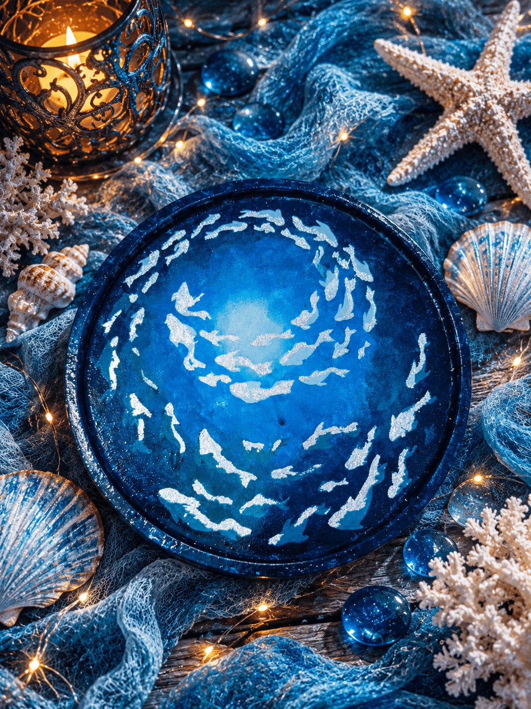 Halraj örvény – dísztálca