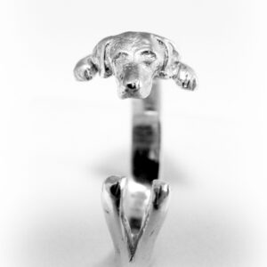 Vizsla ezüst gyűrű – állítható méret