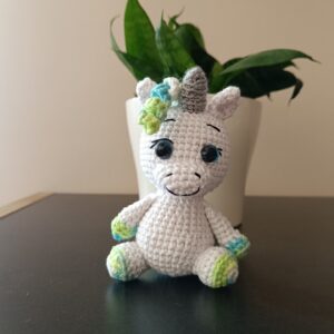 Unikornis baby 10 cm