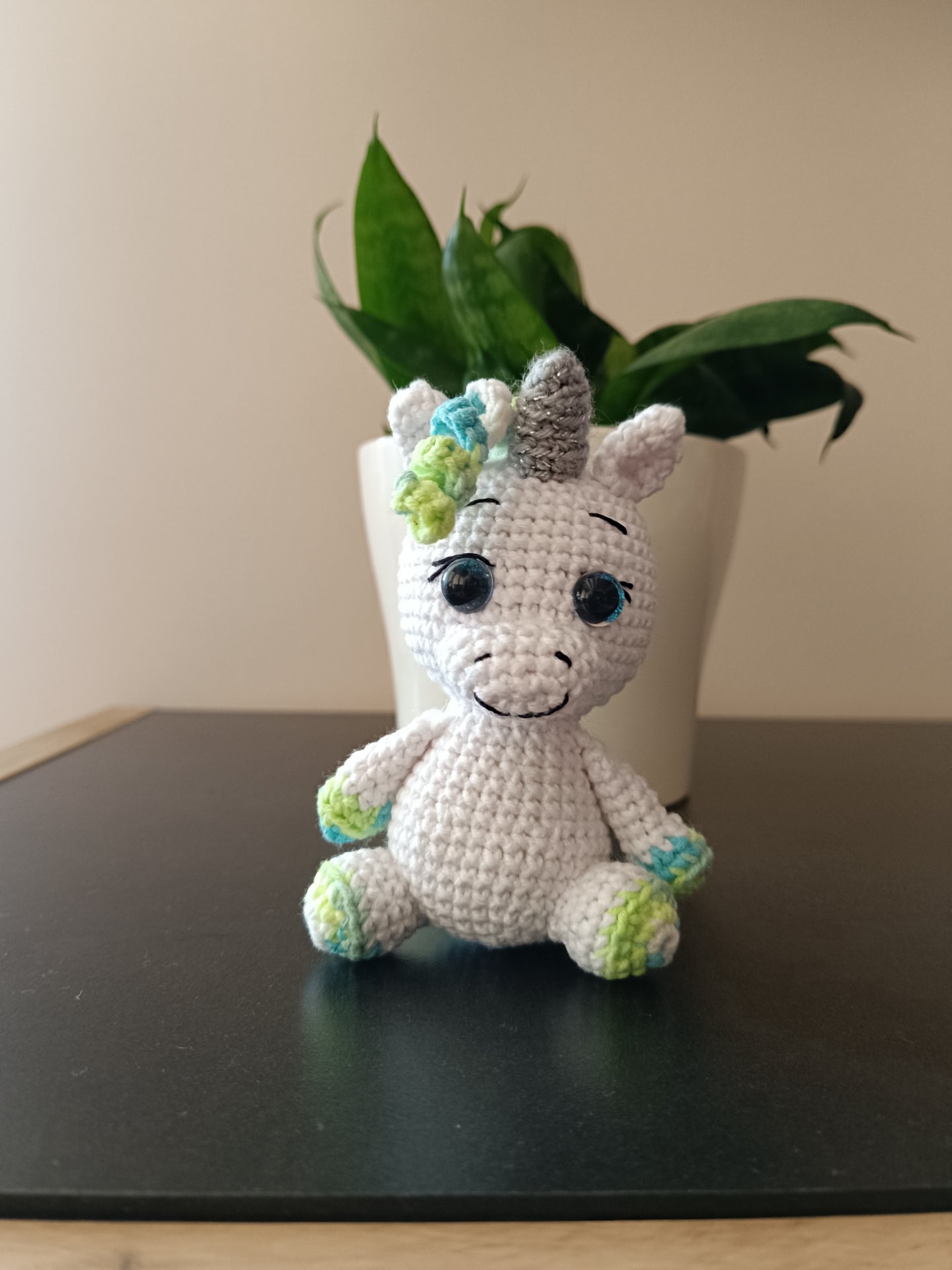 Unikornis baby 10 cm