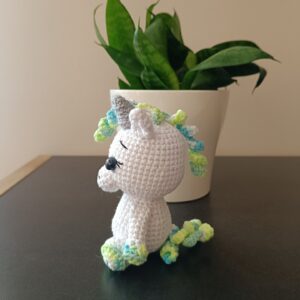 Unikornis baby 10 cm