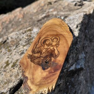 St.Kristóf kulcstartó No-001.