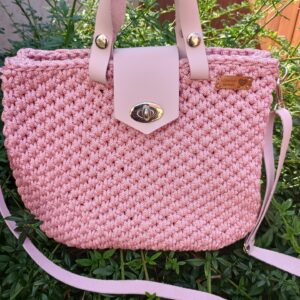 Horgolt crossbody táska