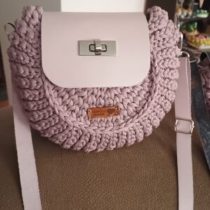 Horgolt crossbody táska páros kivitelben