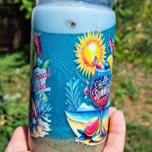 Hógömb pohár-500ml Tenger part