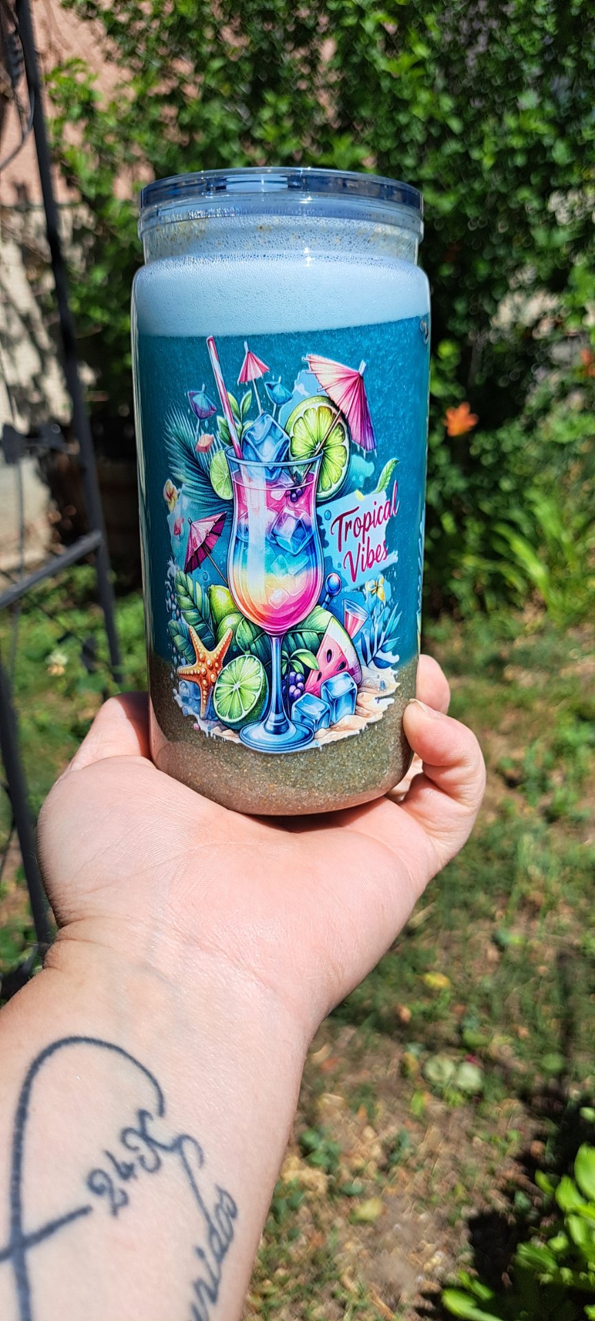 Hógömb pohár-500ml Tenger part