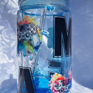 🎮 Gamer, láva hatású pohár-500ml