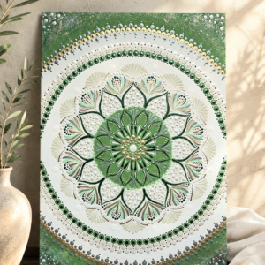 Harmónia és Megújulás – Pontozott mandala