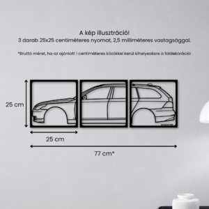 BMW E61 – 3 részes faldekoráció