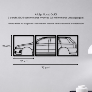 Audi RS4 B5 Avant – 3 részes faldekoráció