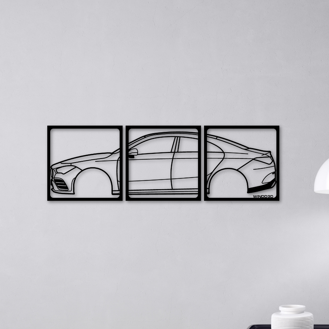 Mercedes-Benz C118 – 3 részes faldekoráció