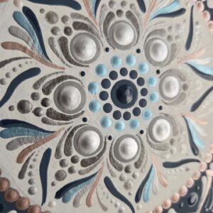 Kék Nyugalom – Pontozott mandala