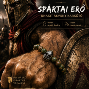Spártai erő – Férfi unakit karkötő