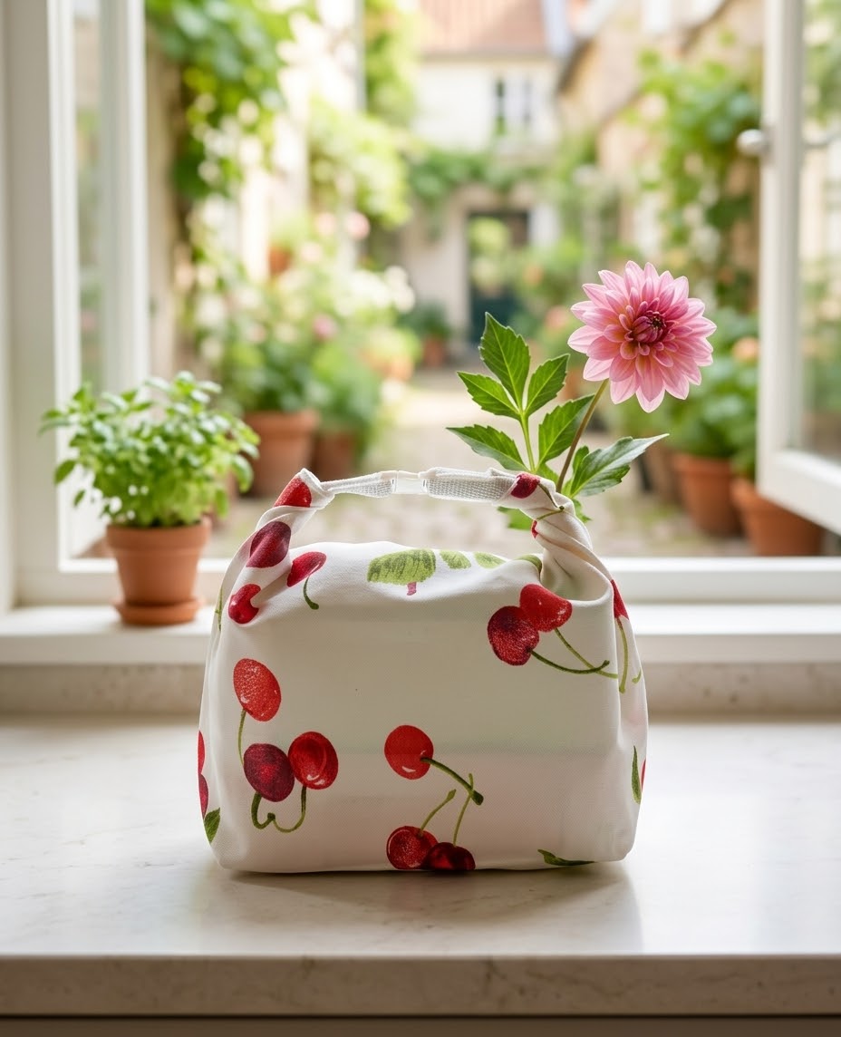 Cseresznyés lunchbag