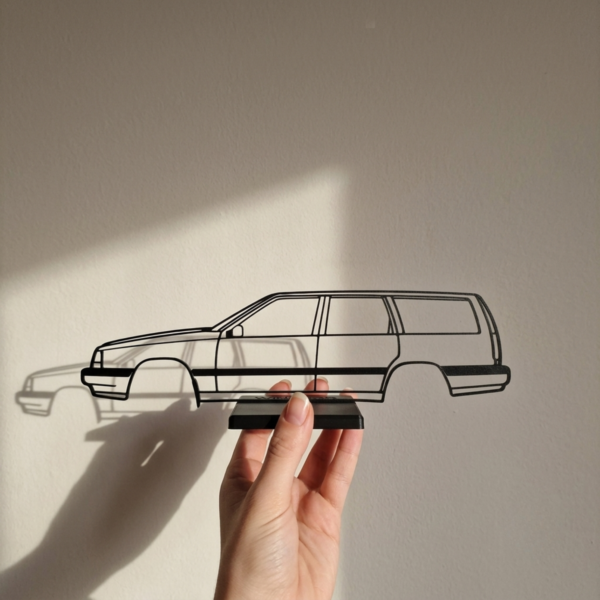 Volvo 850 Estate sziluett dekoráció