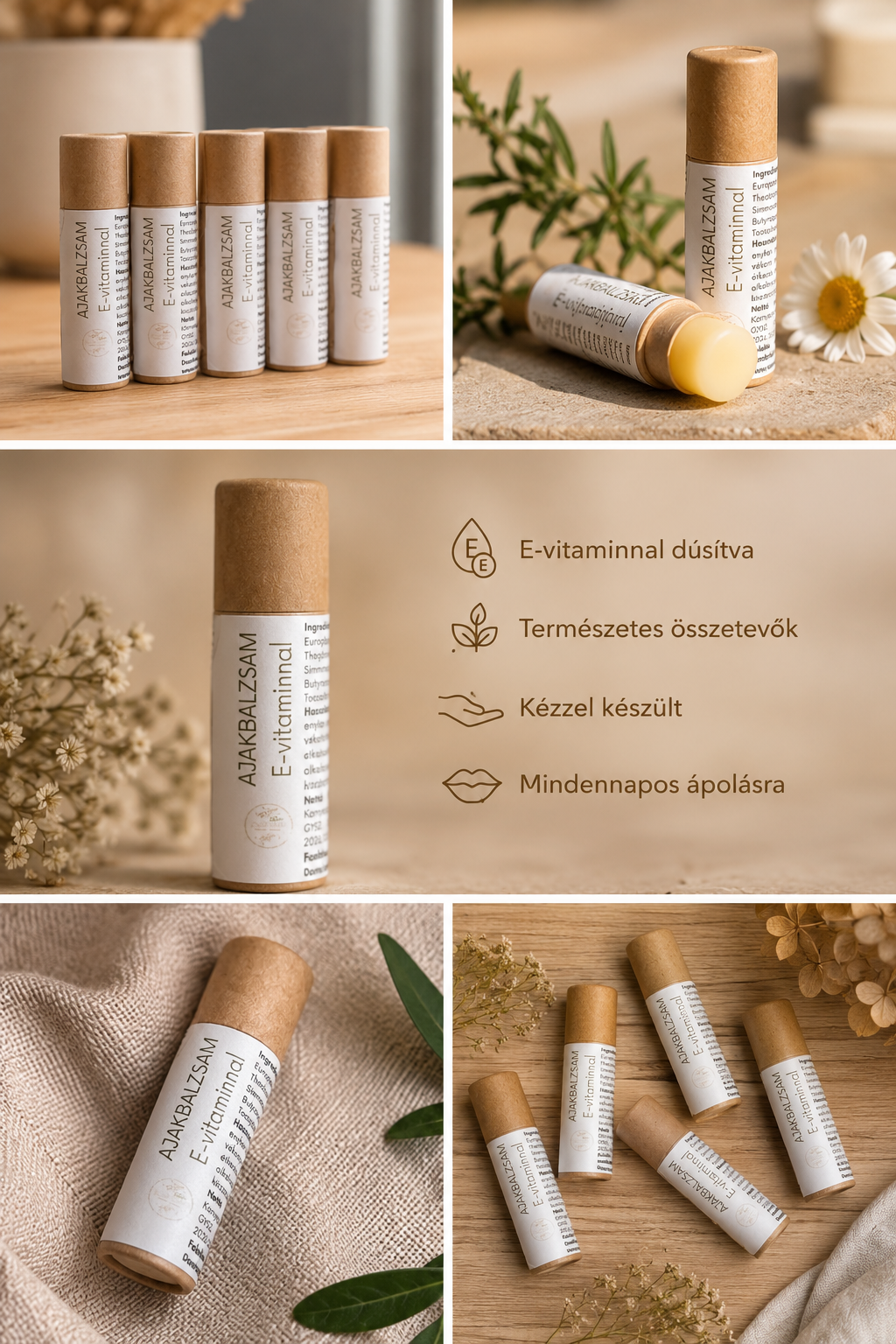 Ajakbalzsam E-vitaminnal