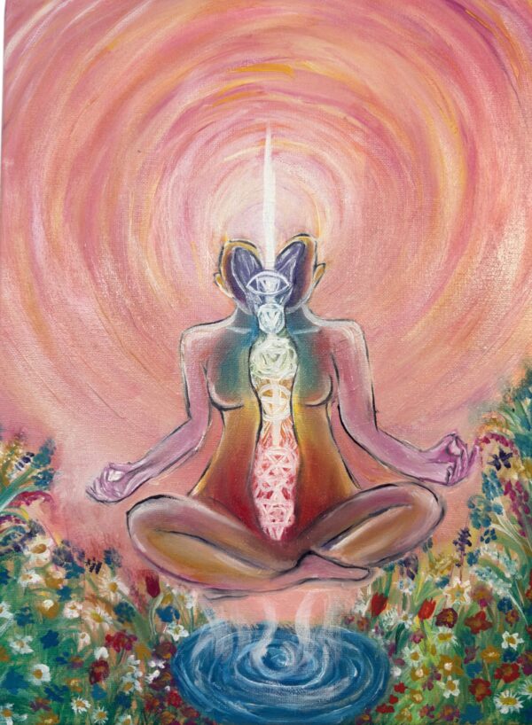 Chakra Awakening – eredeti olajfestmény