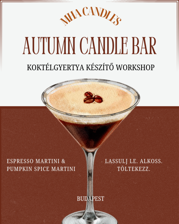 Gyertyakészítő workshop – Ajándékkártya formájában is – Ajándékozz élményt!