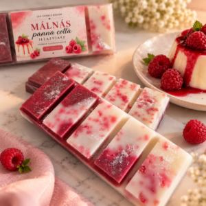 Málnás panna cotta törhető illatviasz
