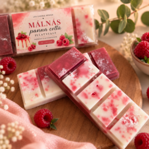 Málnás panna cotta törhető illatviasz