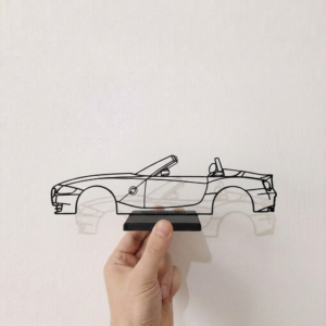 BMW E85 sziluett dekoráció
