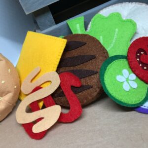 Hamburger készítő szett