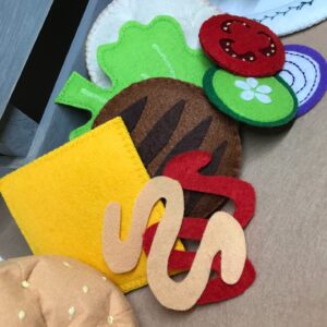 Hamburger készítő szett