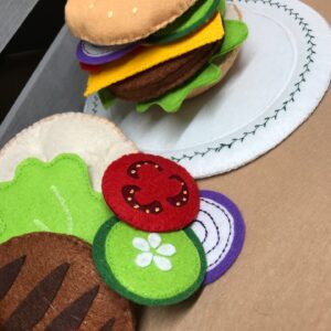 Hamburger készítő szett