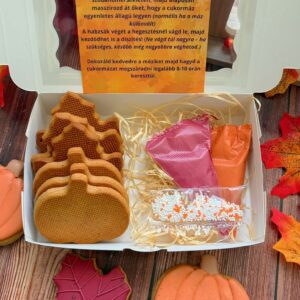 DIY őszi mézeskalács szett