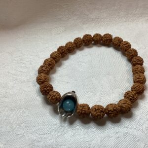 Rudraksha & Spártai Harcos – Erő és Harmónia Karkötő