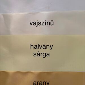 Vőfély szalag – a Te igényed szerint